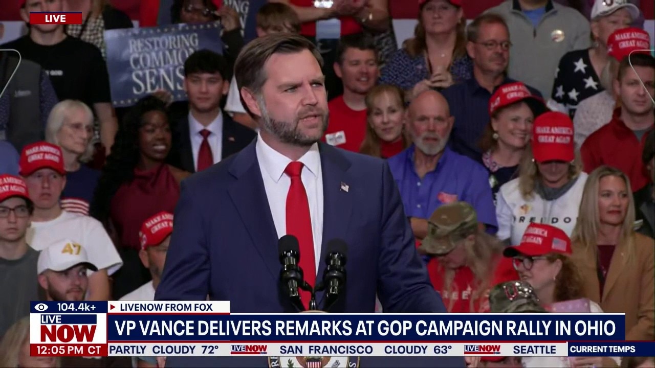 VP Vance campaigns in Ohio