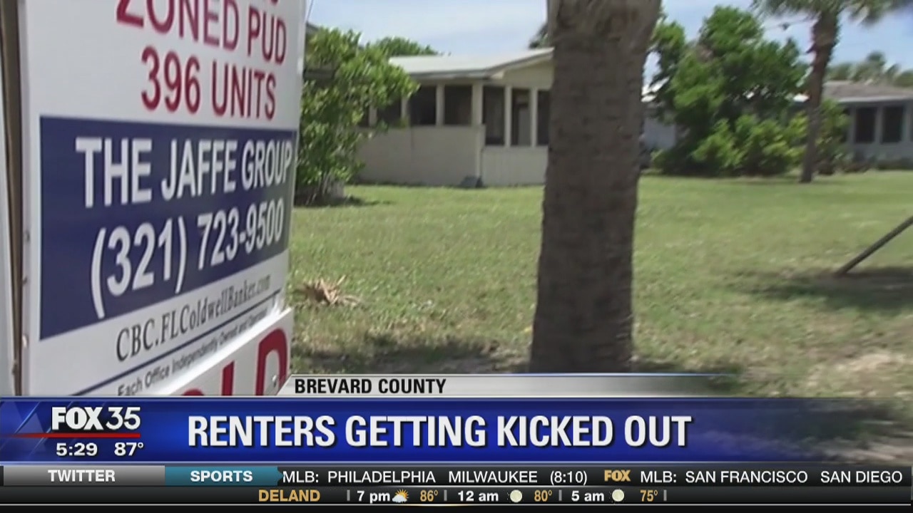 Renters getting the boot in Brevard County