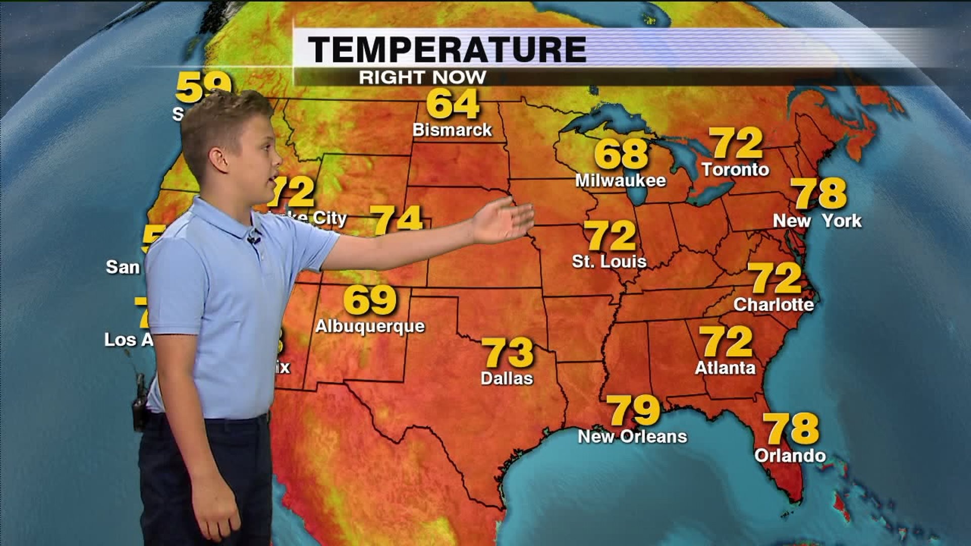 Tyler does the weather