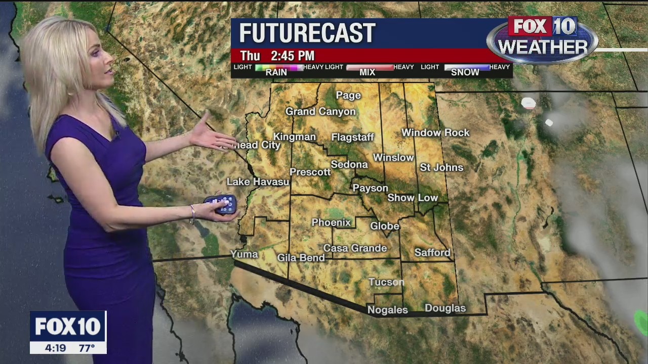4 p.m. Weather Forecast 2/19/20