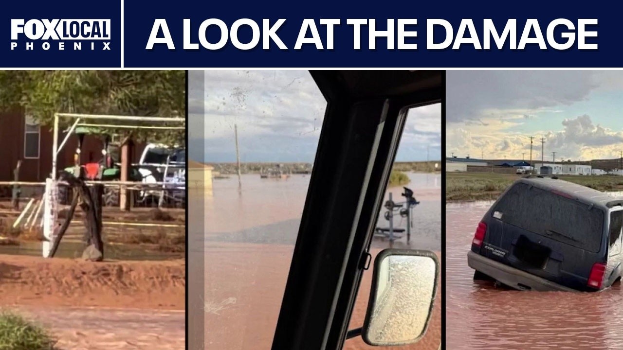 Possible tornadoes touch down in northern Arizona