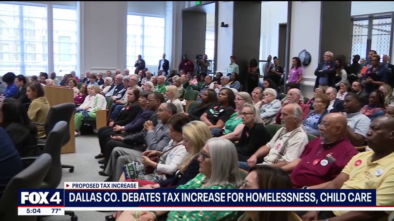 Dallas tax proposals could help homeless, childcare funds