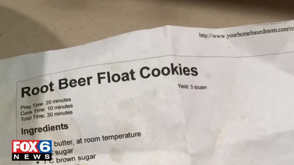 Rootbeer float cookies