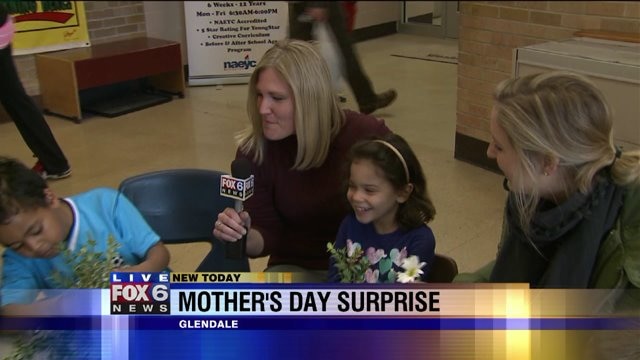Kids make Mother`s Day gifts