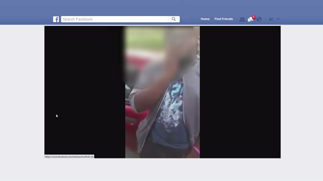 VIDEO: Car thief confronted