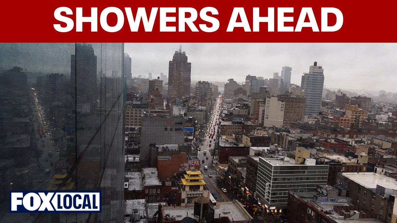 Showers move through Tri-State Area as cold front brings cooler start to week