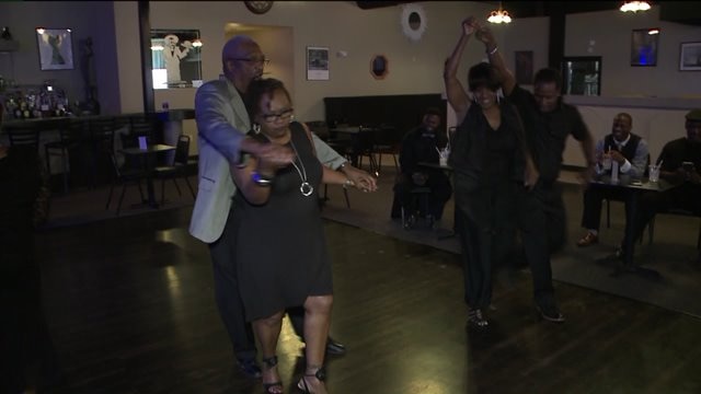 Chip learns all about their ballroom dancing