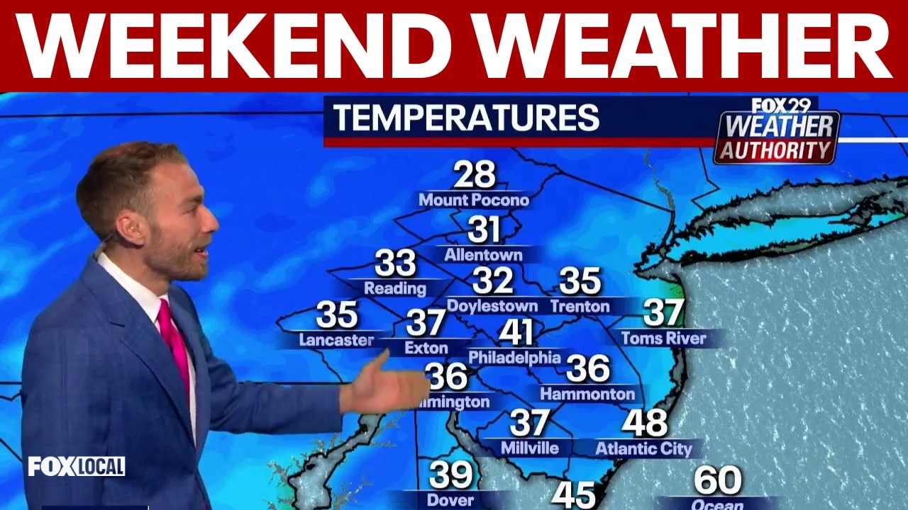 Weekend Weather: Sunny, crisp fall weekend ahead for Philadelphia region after frosty morning