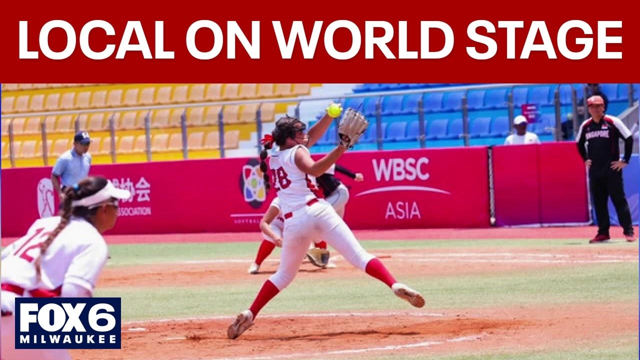 Wisconsin softball standout on world stage