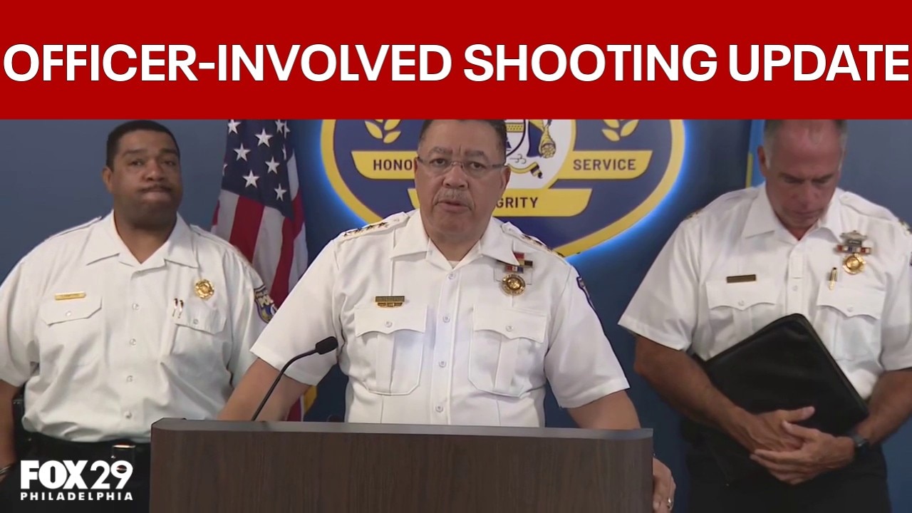 Update on officer-involved shooting outside of St. Christopher’s Hospital: FULL PRESSER