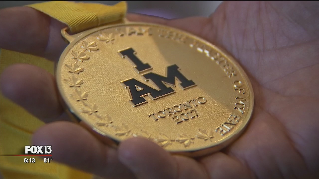 Tampa Marine plays in Invictus Games