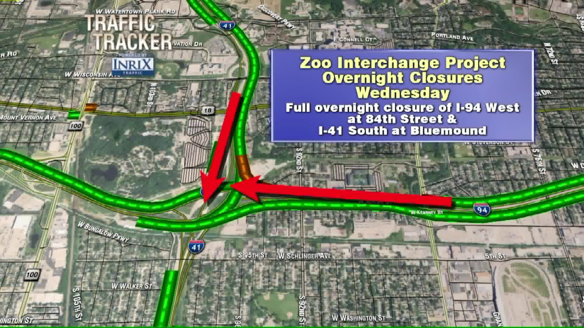 ATTENTION Drivers: Closures coming to Zoo Interchange, how will it impact your commute?