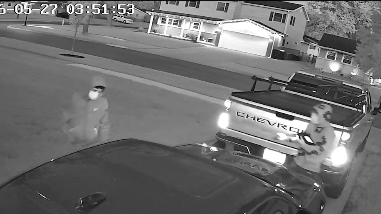 Camaro break-ins caught on camera