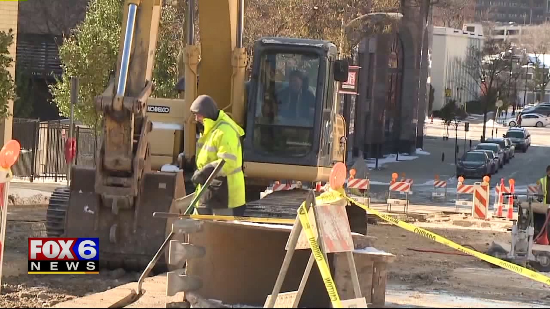 Temperatures may fall, but work never stops in southeast Wisconsin