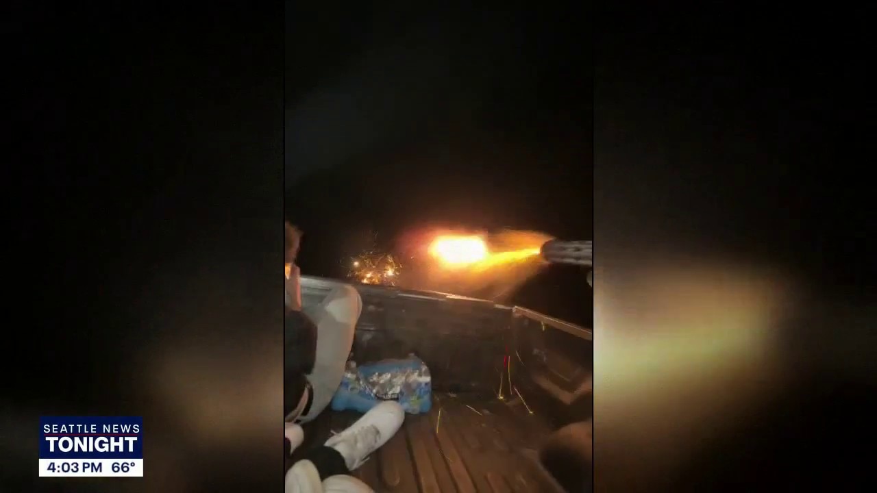 Video shows teens shooting fireworks that allegedly started Chelan Hills Fire