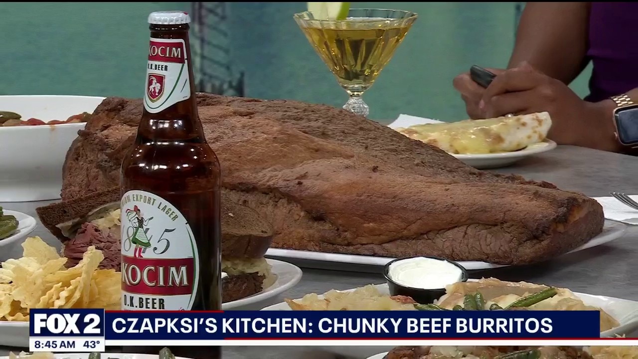 Czapksi’s Kitchen: Chunky Beef Burritos