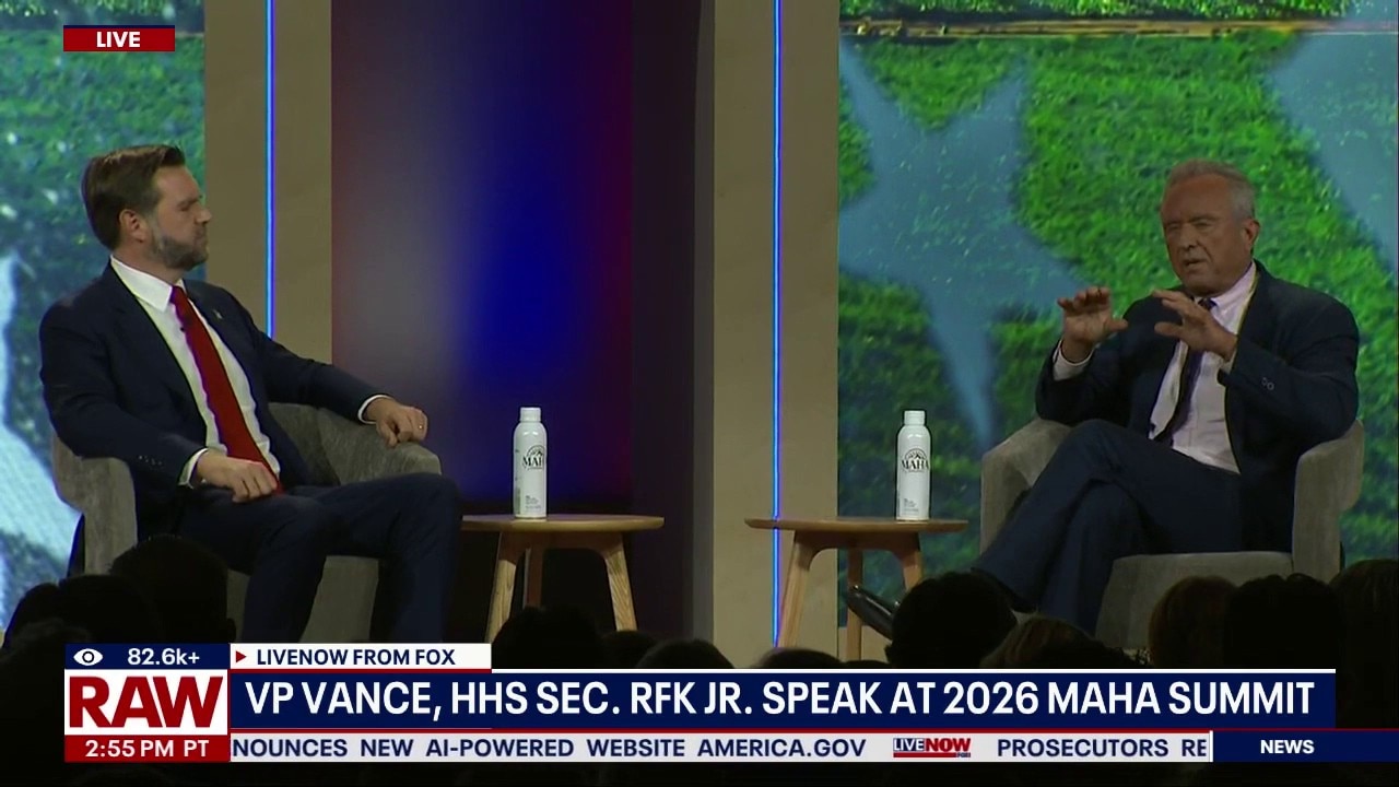 VP Vance speaks at MAHA Summit with HHS Sec. Kennedy 
