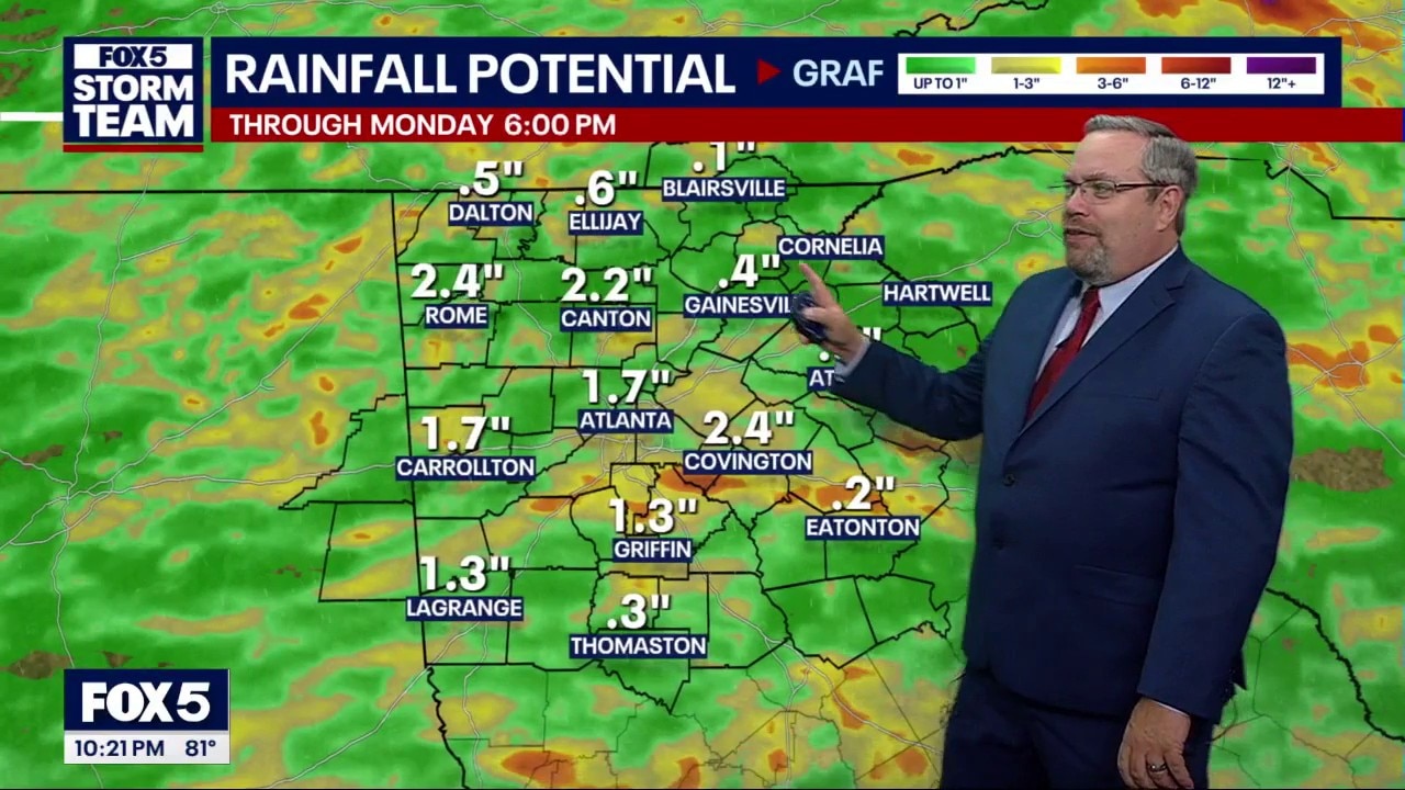 Metro Atlanta weather: More storms are in the cards for North Georgia