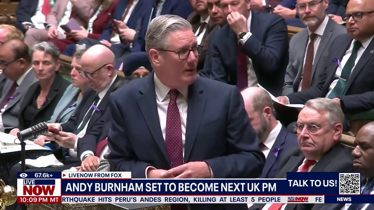 Andy Burnham set to become next UK prime minister