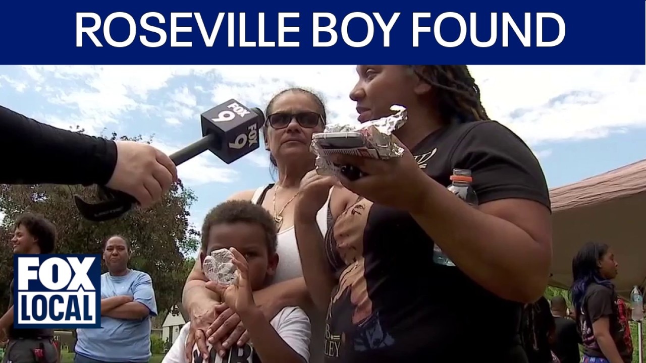Roseville 6-year-old boy missing for hours found safe