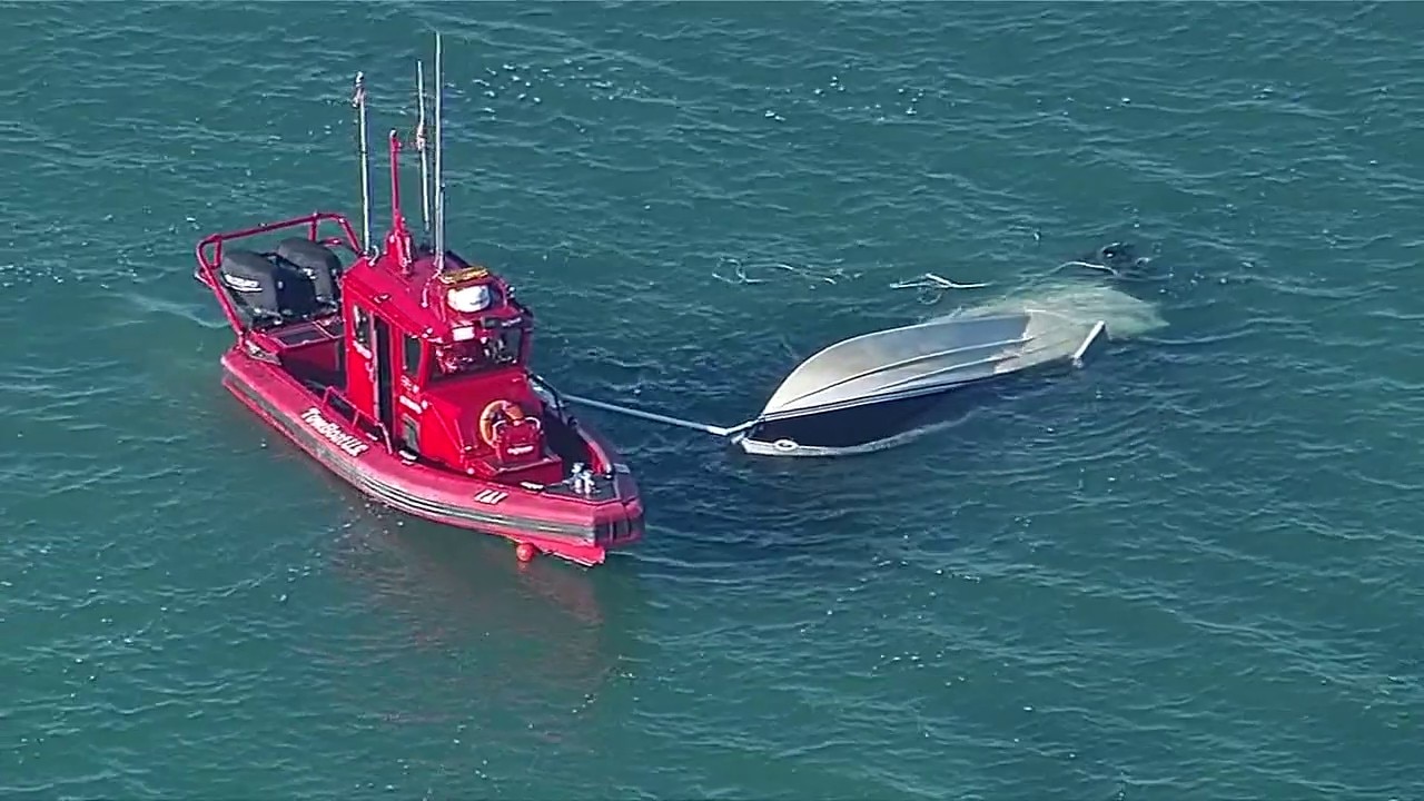 SkyFOX over fatal boat crash in Harrison Township