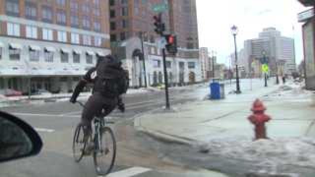 Riding along with Milwaukee Courier