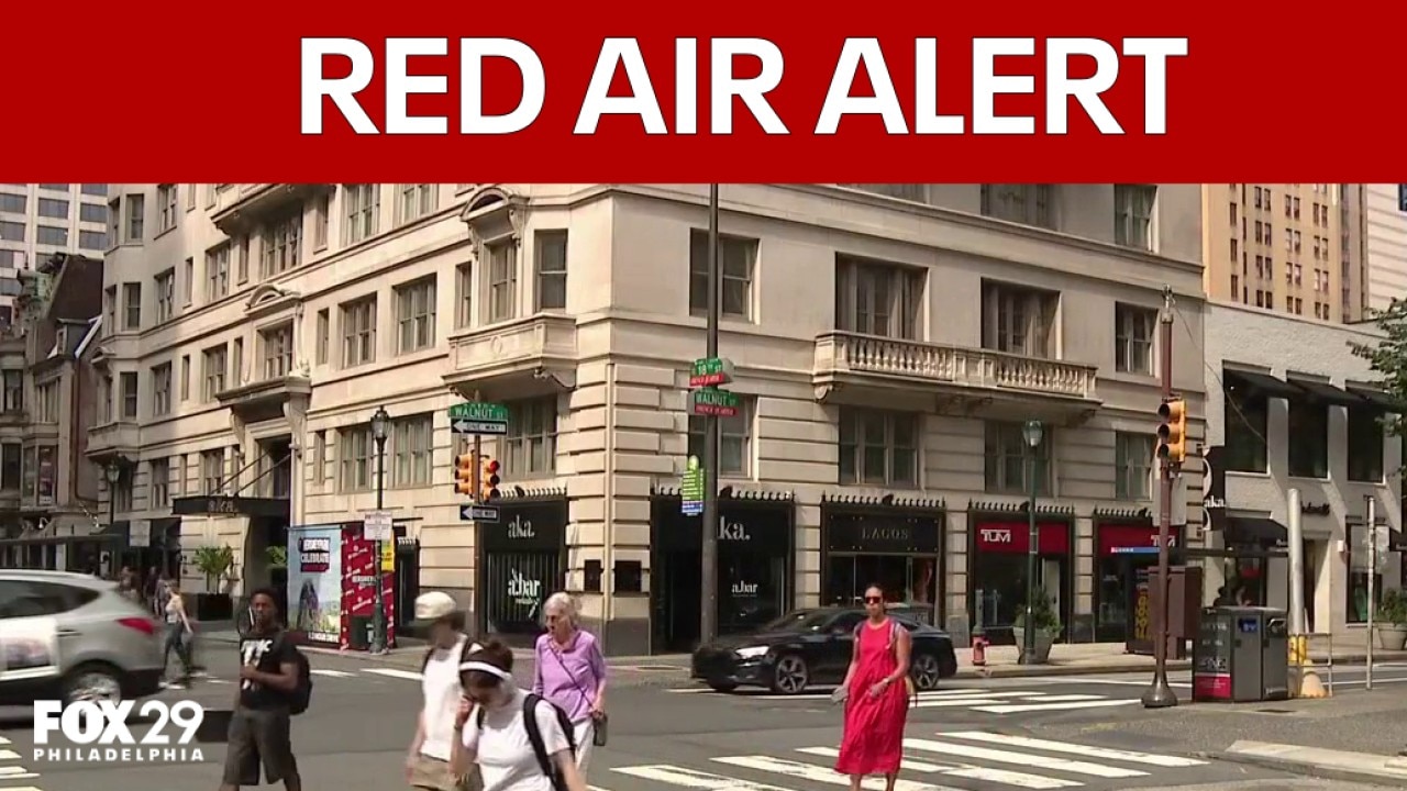 Inside Philadelphia’s code red air alert and heatwave