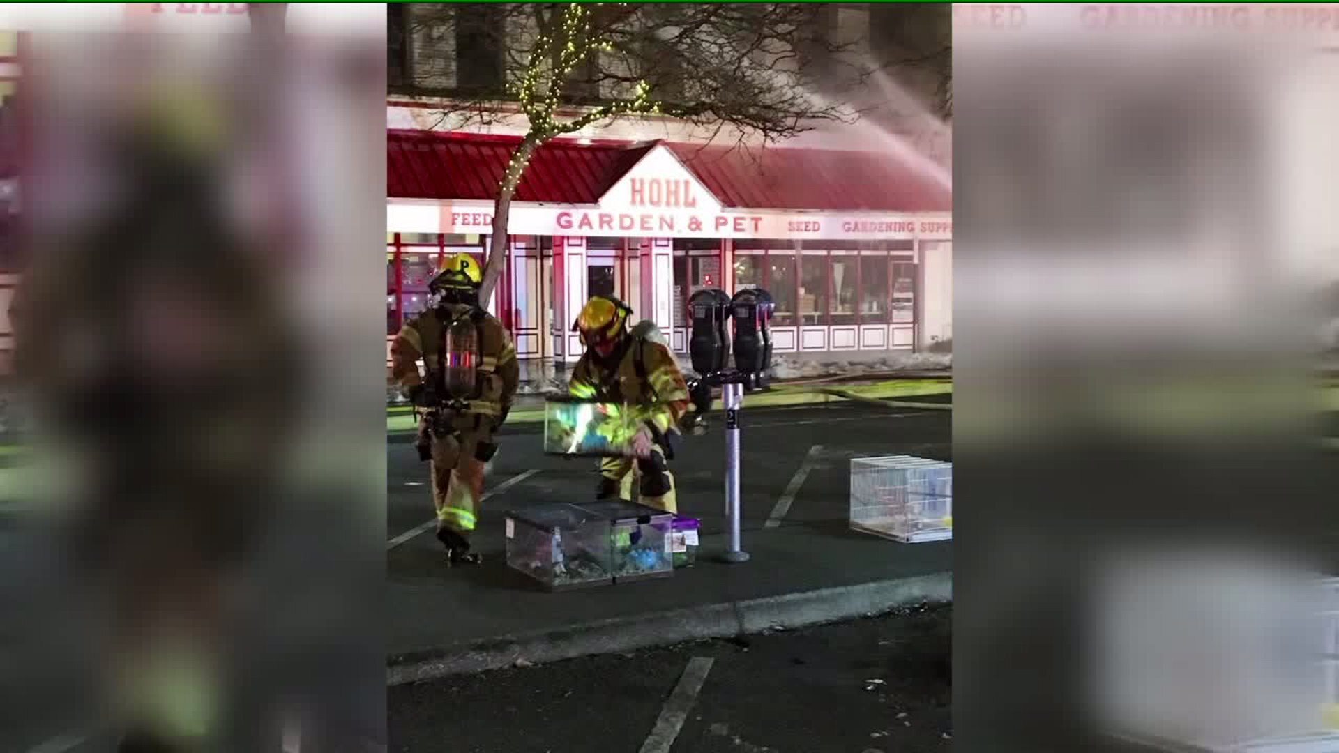 Two-alarm fire at Bellingham pet store