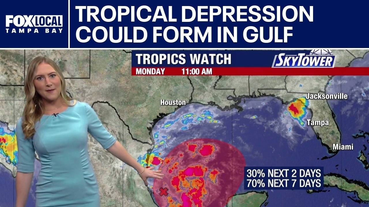 Tropical depression could form in Gulf