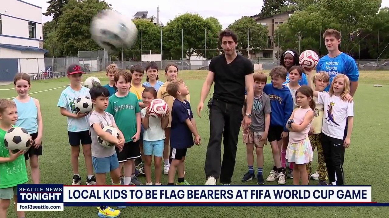 Local youth selected as Seattle World Cup flag bearers