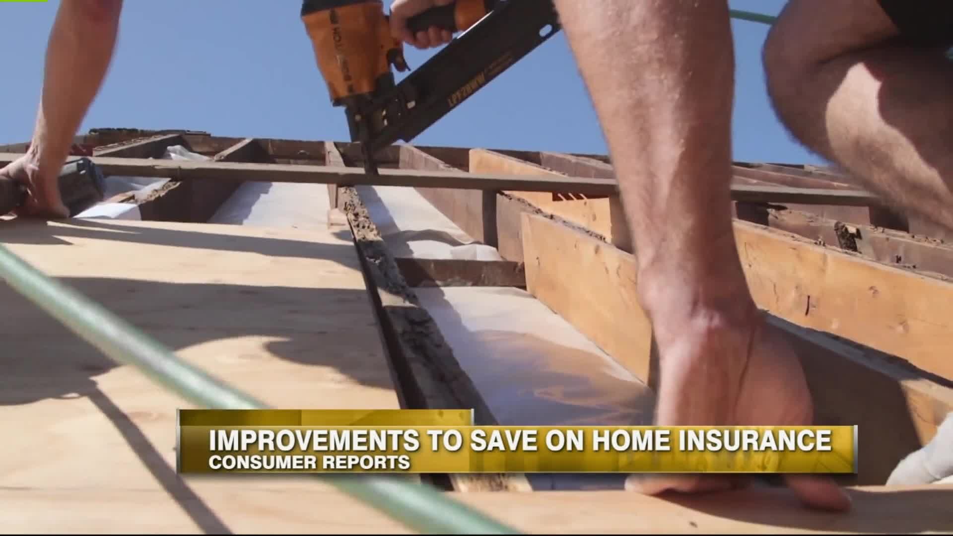 Home improvements to save money on your insurance