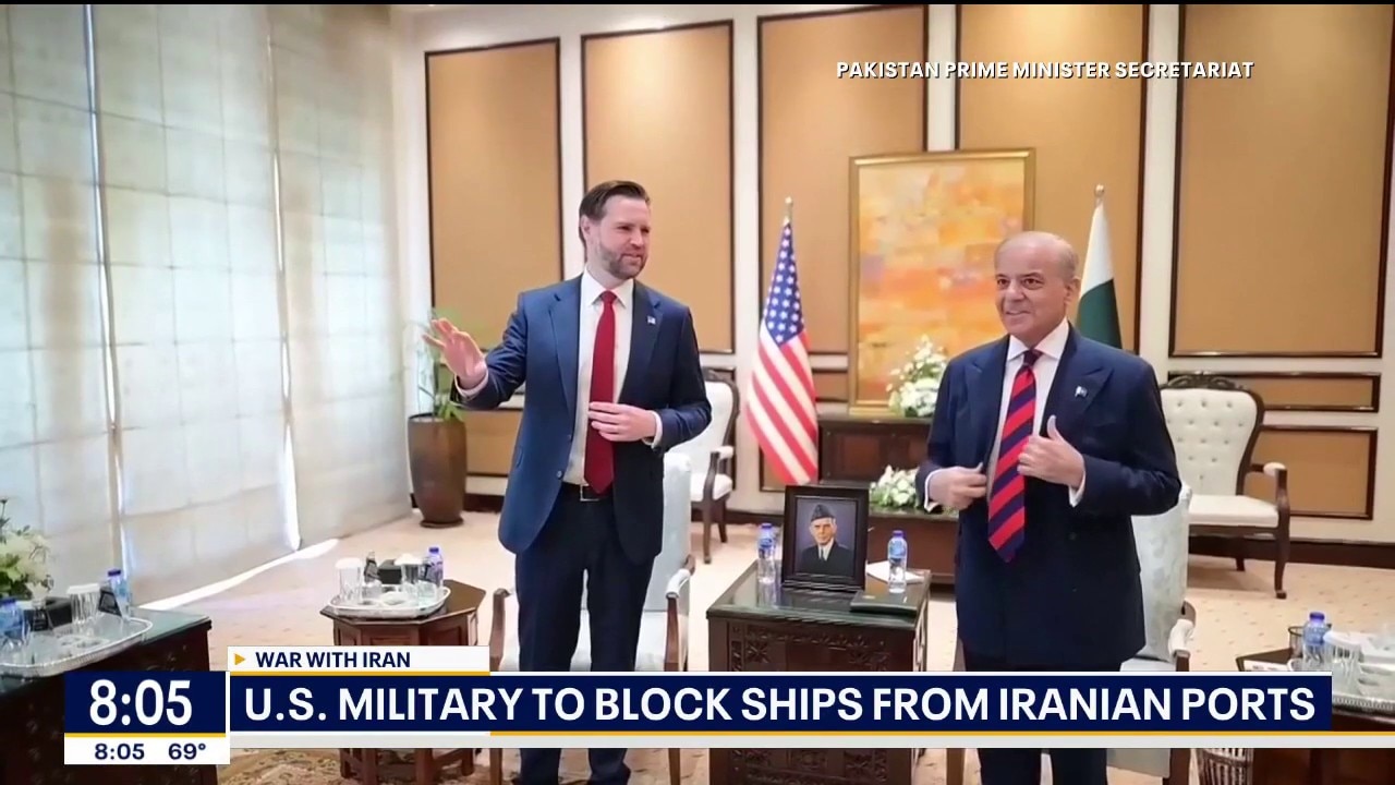 U.S. military to block ships from Iranian ports