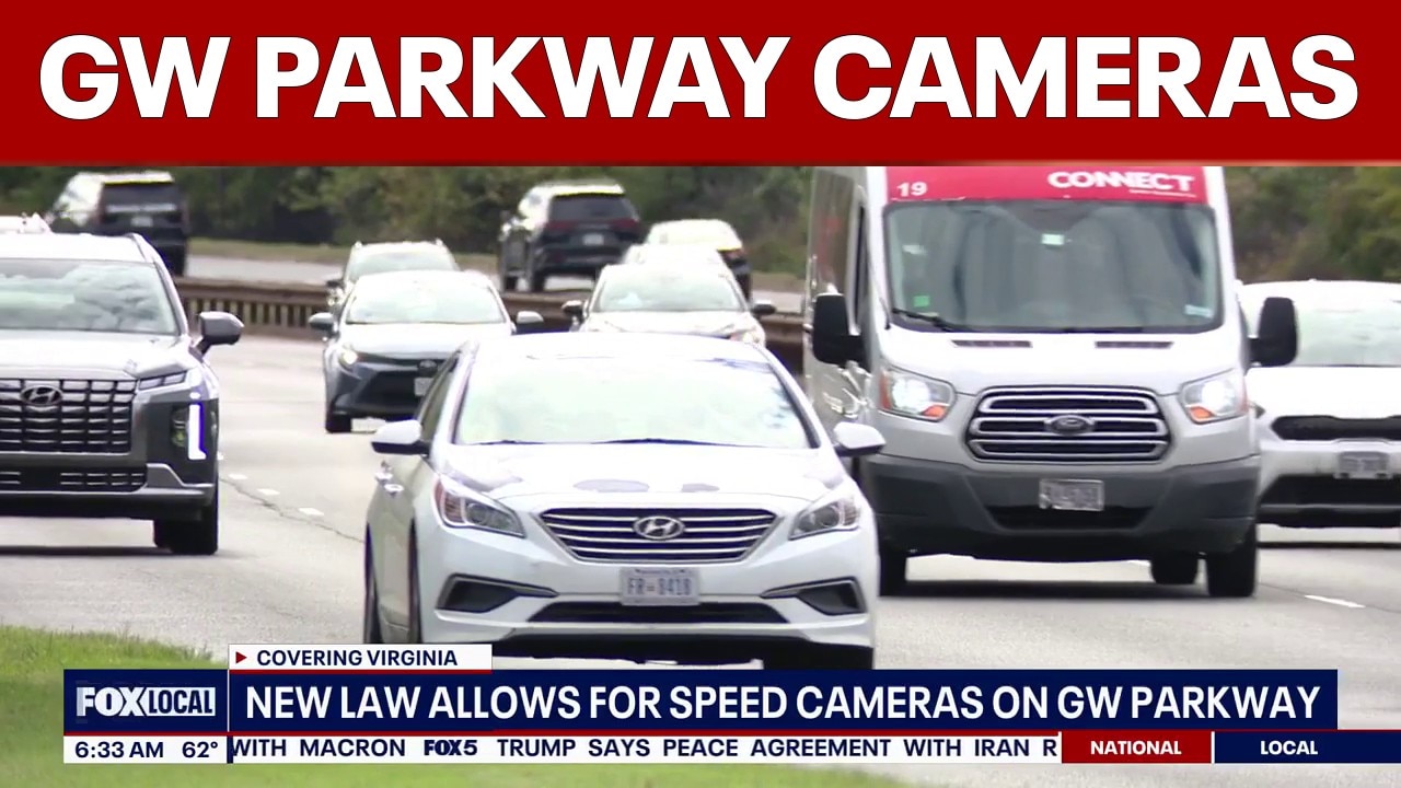 New law clears way for speed cameras on GW Parkway