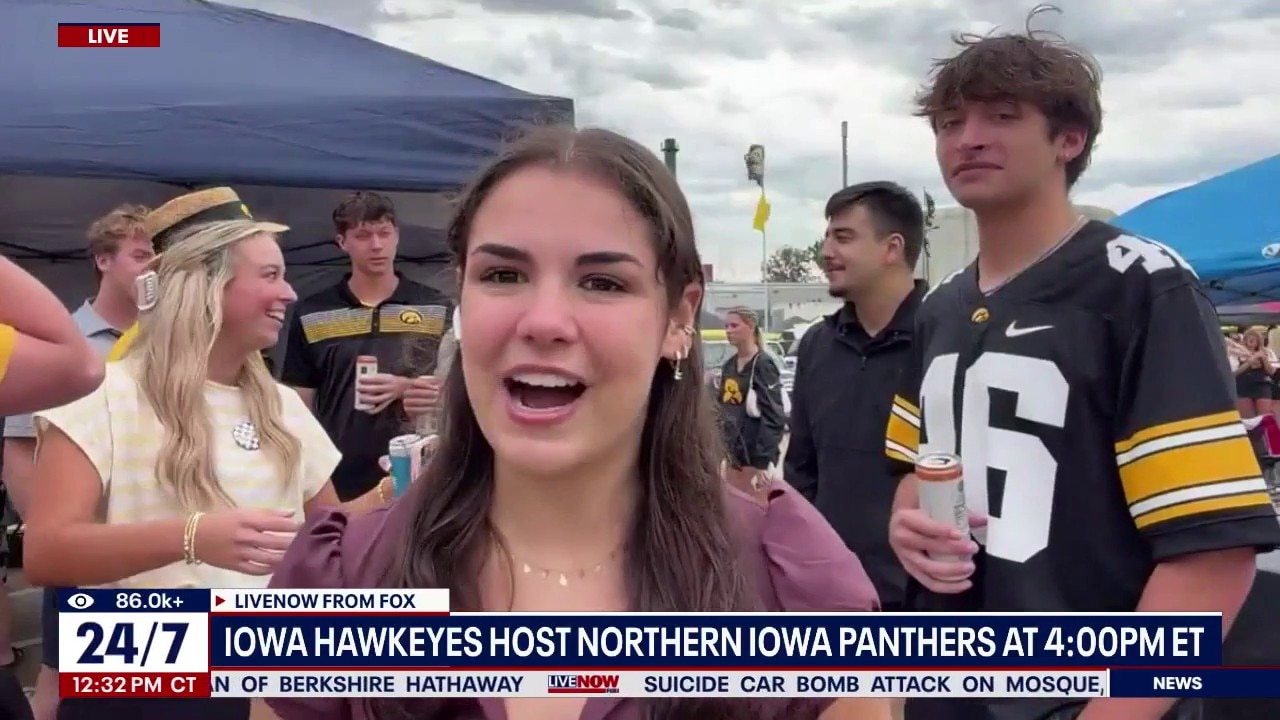 Excitement ahead of Iowa-Northern Iowa game