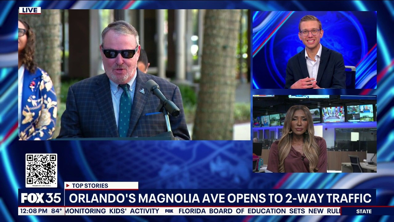 Orlando's Magnolia Ave opens to 2-way traffic
