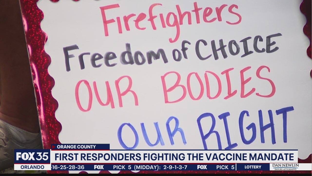 Orange County first responders fighting vaccine mandate