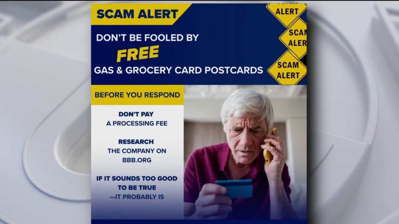 Grocery, gas card scam targeting consumers, BBB says