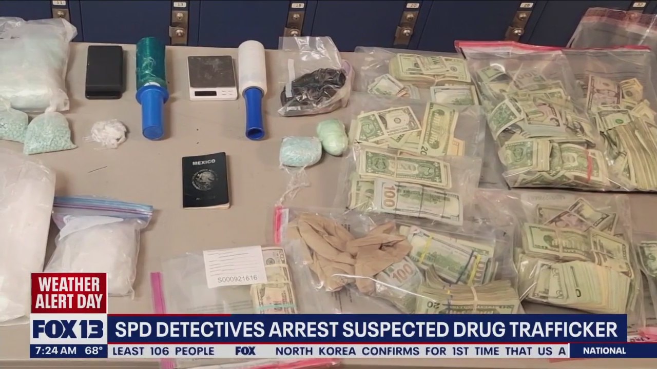 SPD arrests suspected drug trafficker