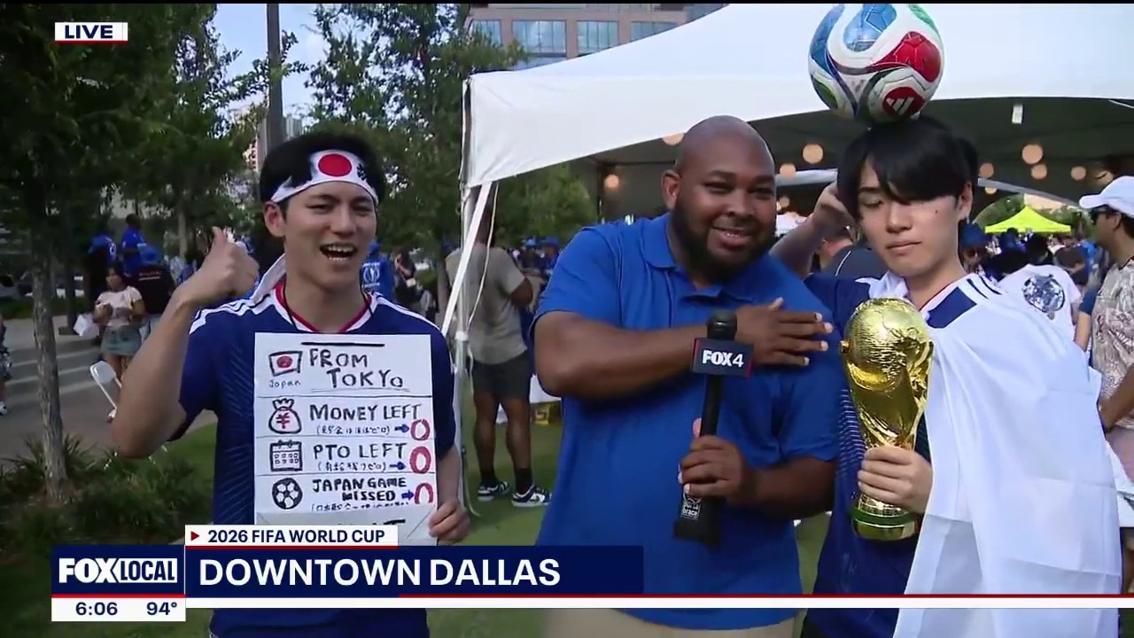 Japan fans chant for PTO at World Cup party
