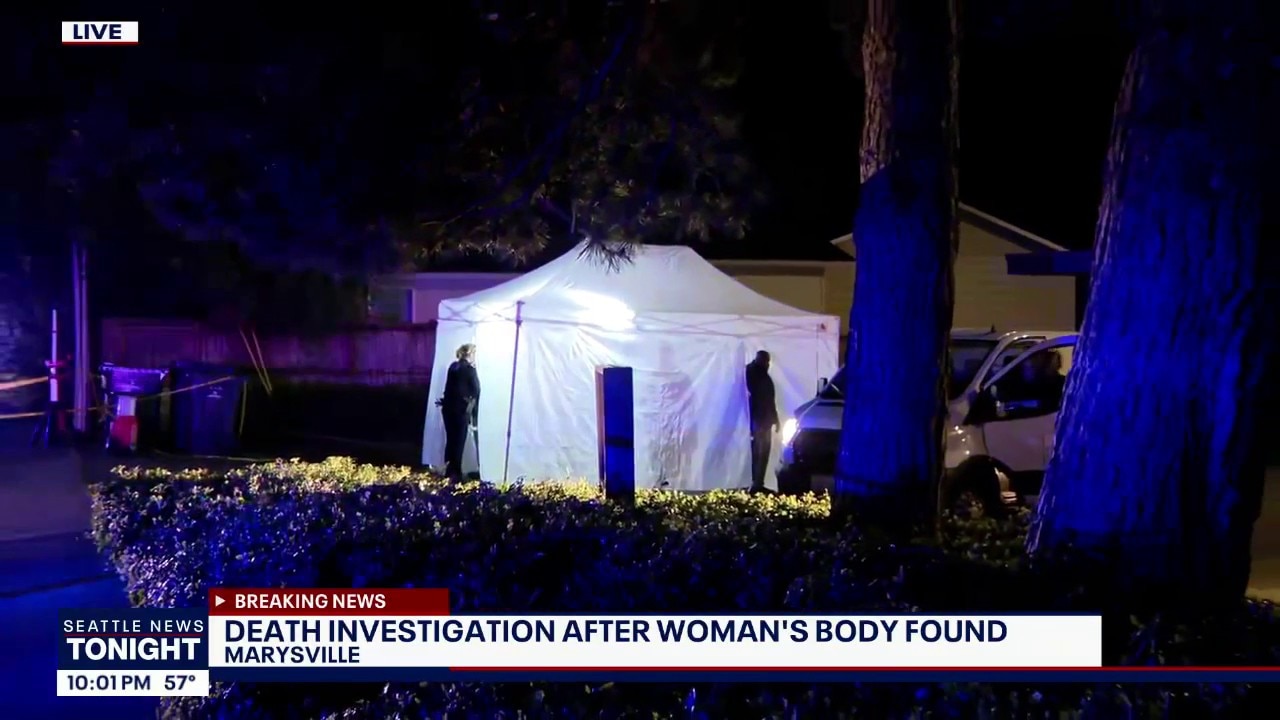 Woman's body found in garbage can in Marysville