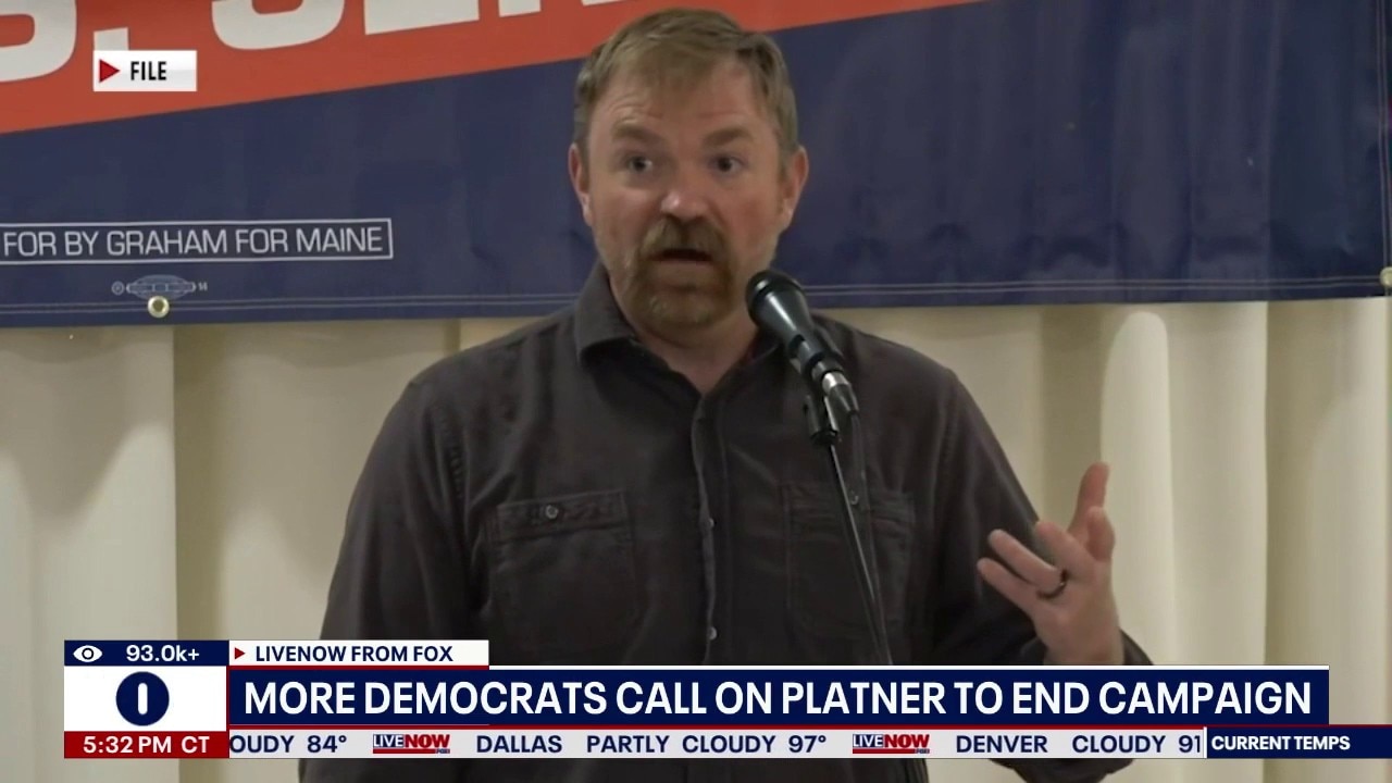Democrats calls on Graham Platner to end campaign