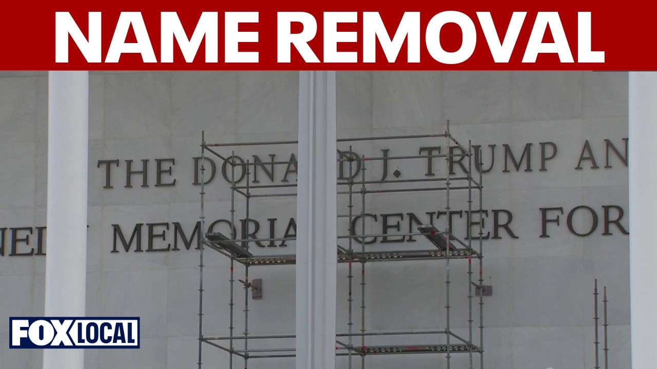 Judge upholds ruling to remove Trump's name from Kennedy Center