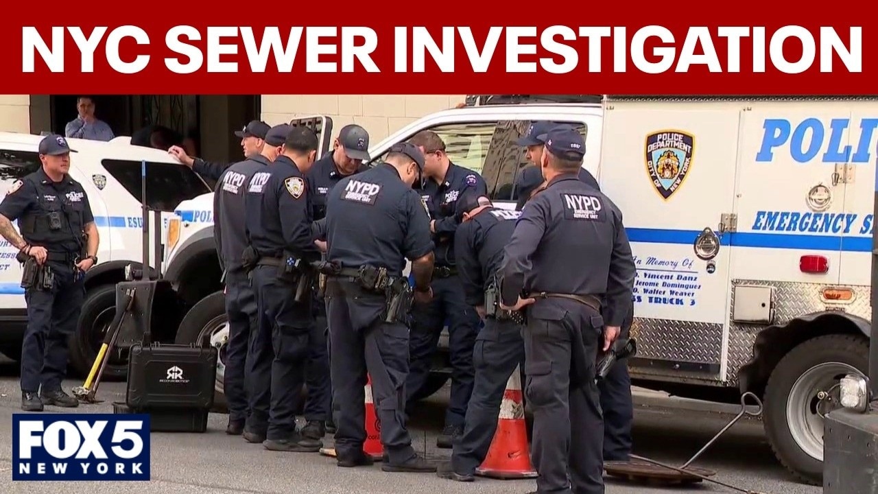 Police investigate after people seen emerging from NYC sewer near high-profile hotel