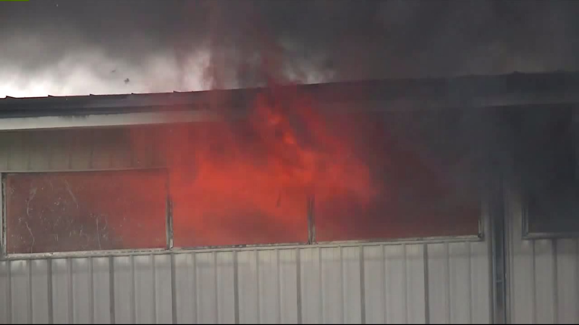 Fire at Johns Disposal
