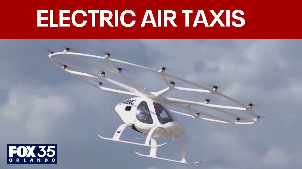 Florida governor touts air taxi testing, hoping to ease interstate traffic