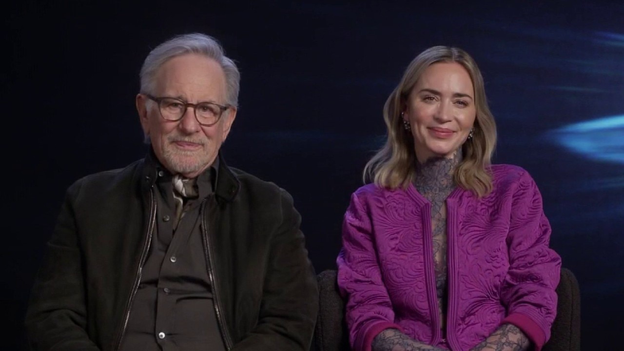 Steven Spielberg and Emily Blunt talk 'Disclosure Day' with The Backstage Experience