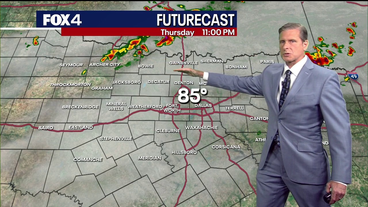 Dallas weather: June 11 evening forecast