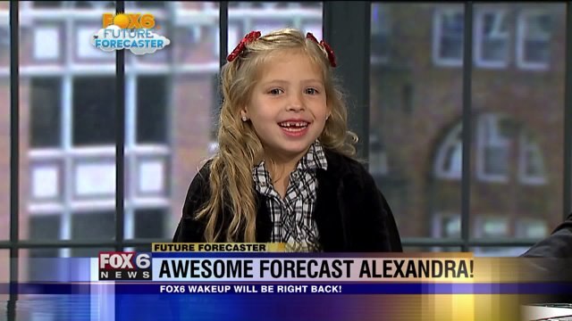 Awesome forecast Alexandra!