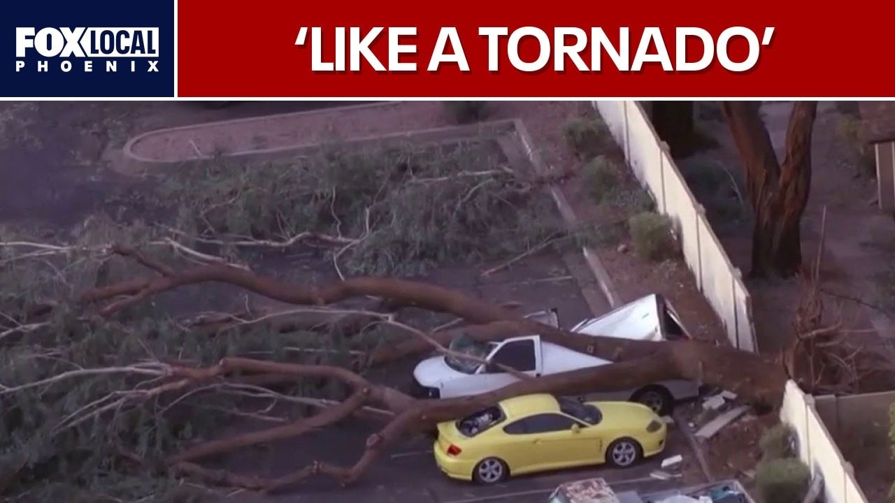 Glendale storm causes power outages, damage