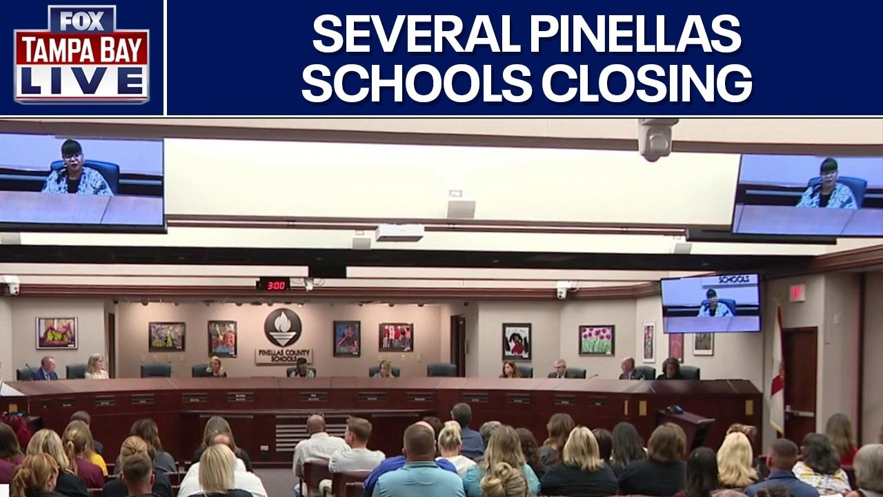 Pinellas School Board votes to close 5 schools
